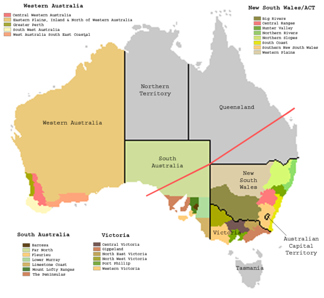 Brief introduction to Australian wines