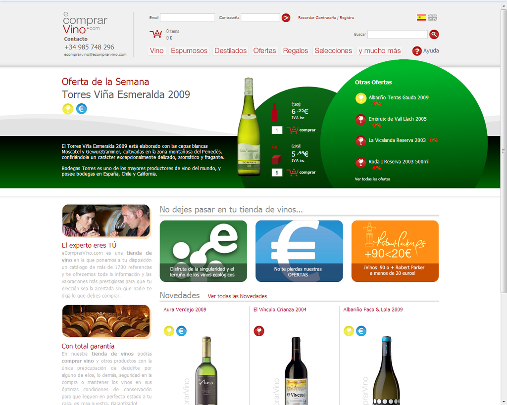 Tu tienda de vinos online 2.0, comprar vino más sencillo todavía.