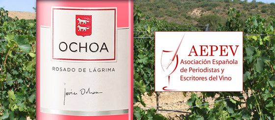 Ochoa Rosado de Lágrima, deuxième meilleur vin rosé d’Espagne