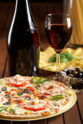 Wine and pizza pairing