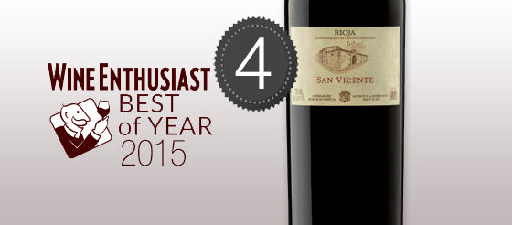 San Vicente 2011, the 4th best wine in the world according to Wine Enthusiast